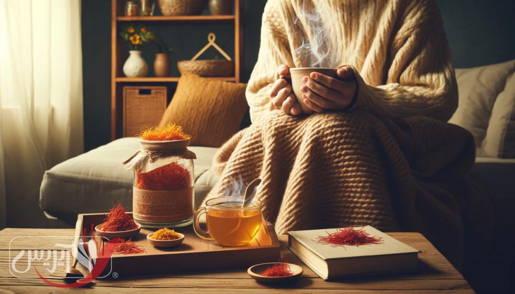 درمان سرماخوردگی با زعفران