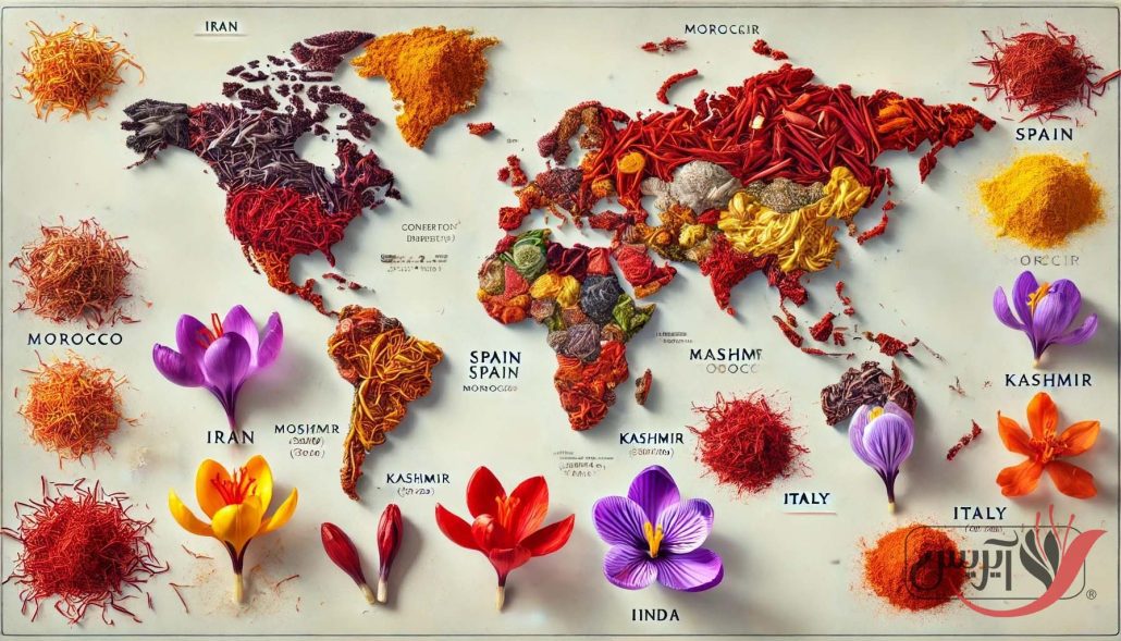 انواع مختلف زعفران