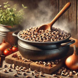 پخت لوبیا چشم بلبلی